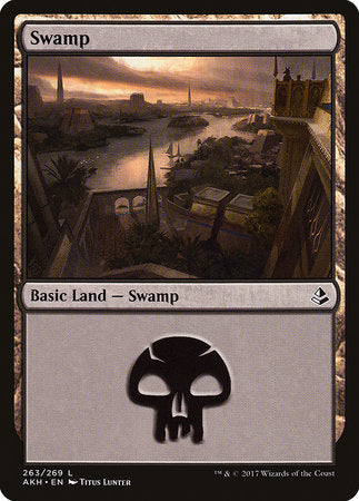 Swamp (263) [Amonkhet] | Tabernacle Games