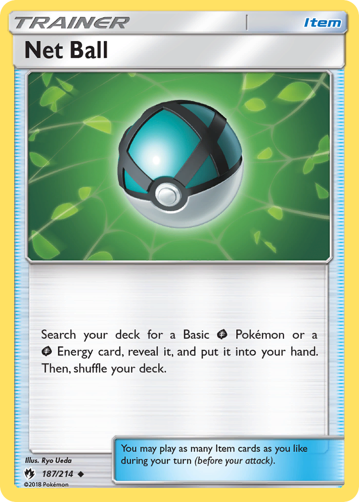 Net Ball (187/214) [Sun & Moon: Lost Thunder] | Tabernacle Games