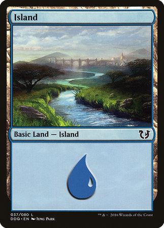 Island (37) [Duel Decks: Blessed vs. Cursed] | Tabernacle Games