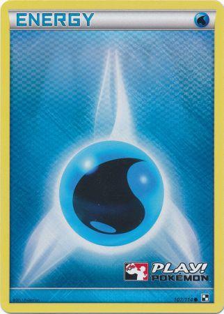 Water Energy (107/114) (Play Pokemon Promo) [Black & White: Base Set] | Tabernacle Games