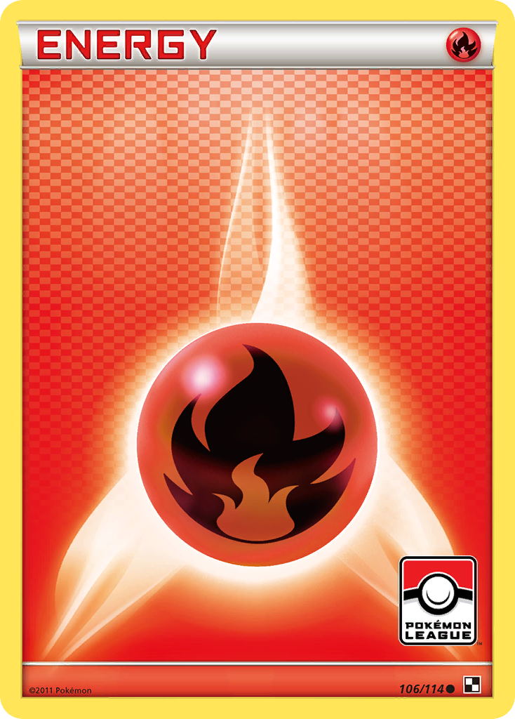 Fire Energy (106/114) [Black & White: Base Set] | Tabernacle Games