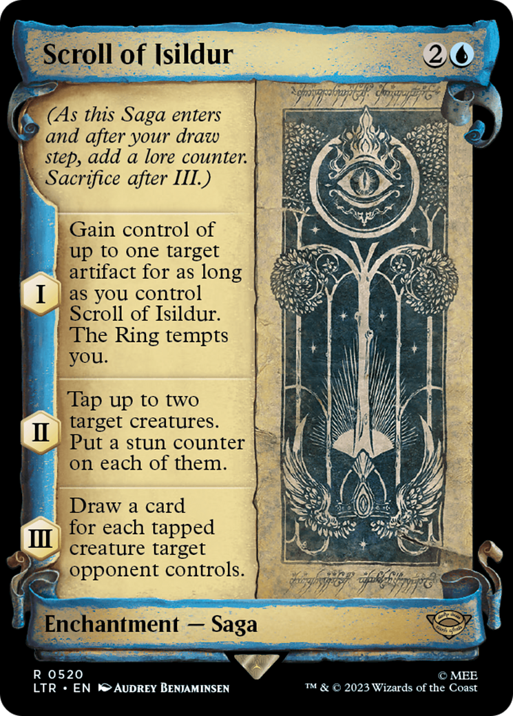 Scroll of Isildur [The Lord of the Rings: Tales of Middle-Earth Showcase Scrolls] | Tabernacle Games