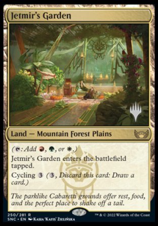 Jetmir's Garden (Promo Pack) [Streets of New Capenna Promos] | Tabernacle Games