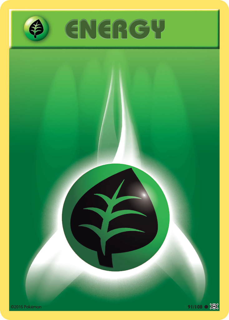 Grass Energy (91/108) [XY: Evolutions] | Tabernacle Games