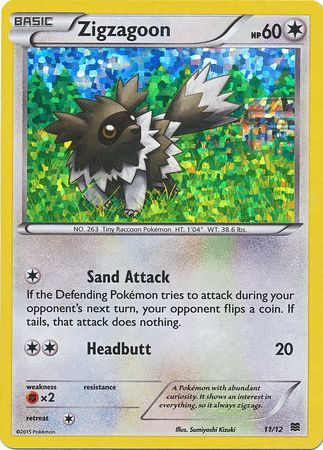 Zigzagoon (11/12) [McDonald's Promos: 2015 Collection] | Tabernacle Games