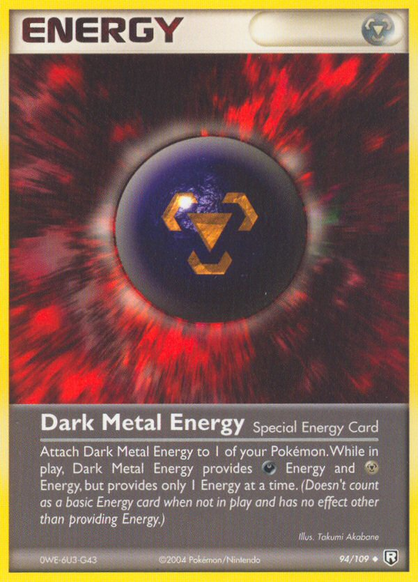 Dark Metal Energy (94/109) [EX: Team Rocket Returns] | Tabernacle Games