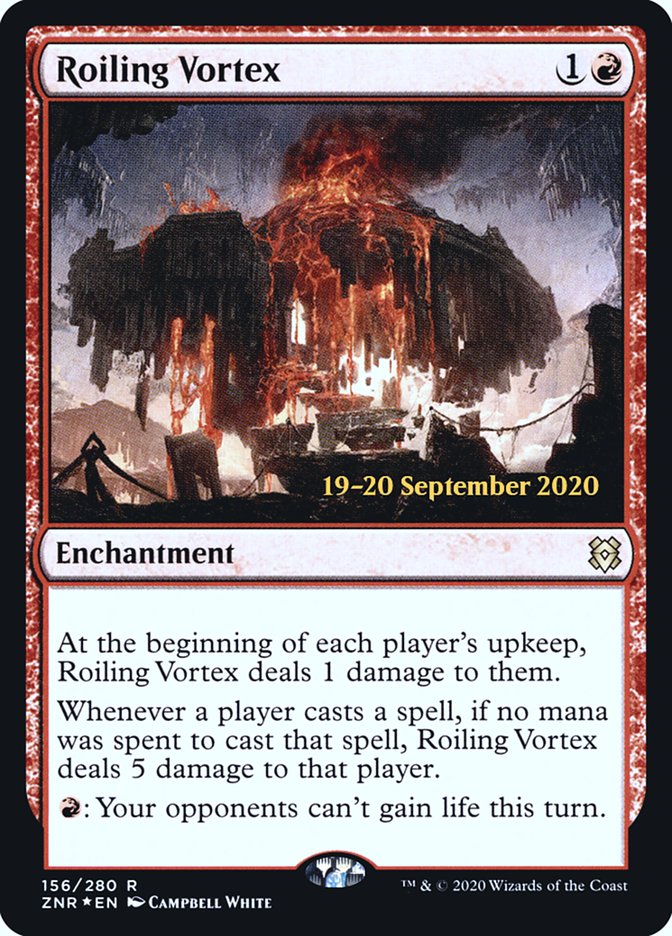 Roiling Vortex  [Zendikar Rising Prerelease Promos] | Tabernacle Games