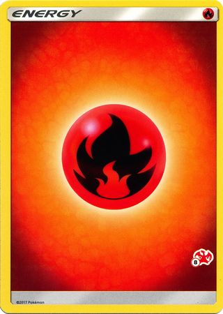 Fire Energy (Charizard Stamp #8) [Battle Academy 2020] | Tabernacle Games