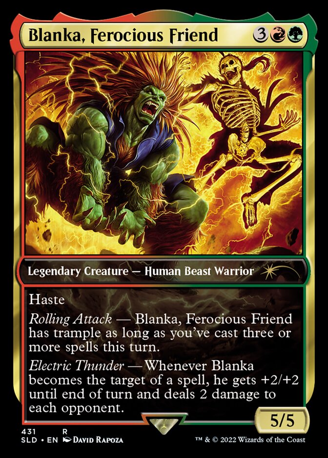 Blanka, Ferocious Friend [Secret Lair Drop Series] | Tabernacle Games