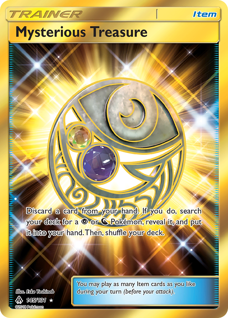 Mysterious Treasure (145/131) [Sun & Moon: Forbidden Light] | Tabernacle Games