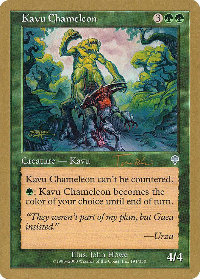 Kavu Chameleon (Jan Tomcani) [World Championship Decks 2001] | Tabernacle Games