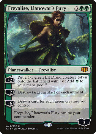Freyalise, Llanowar's Fury [Commander 2014] | Tabernacle Games