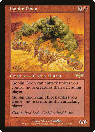 Goblin Goon [Legions] | Tabernacle Games