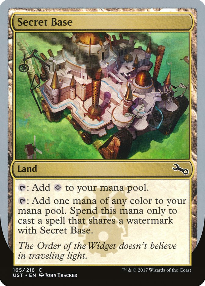 Secret Base (Artist: John Thacker) [Unstable] | Tabernacle Games
