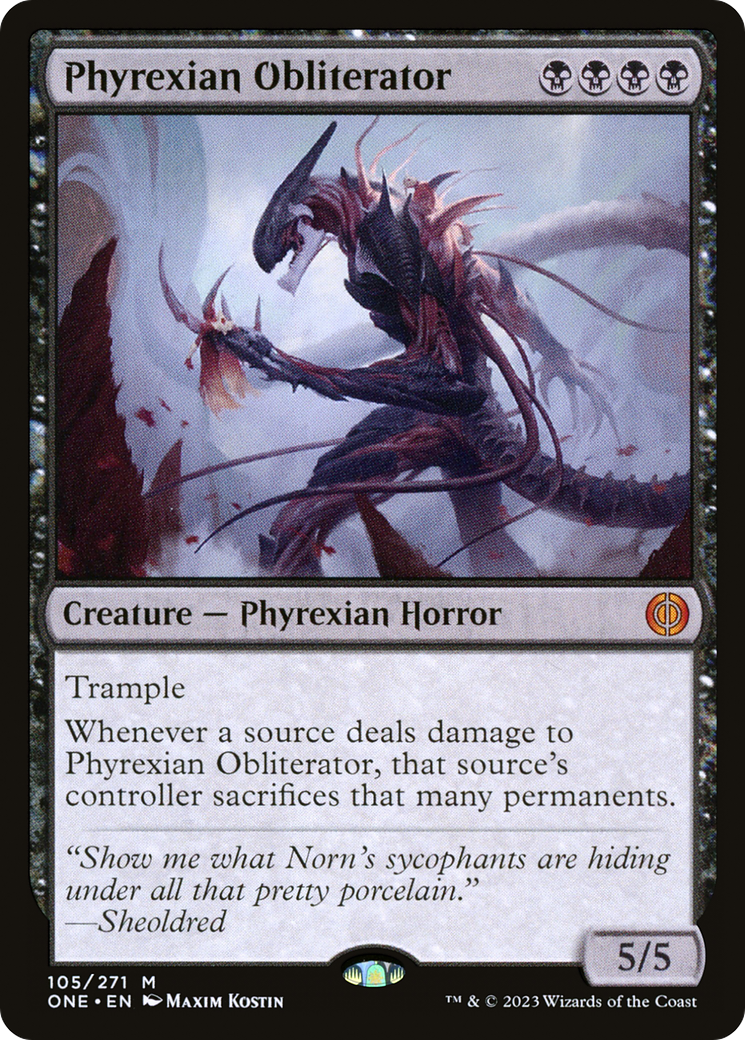 Phyrexian Obliterator [Phyrexia: All Will Be One] | Tabernacle Games