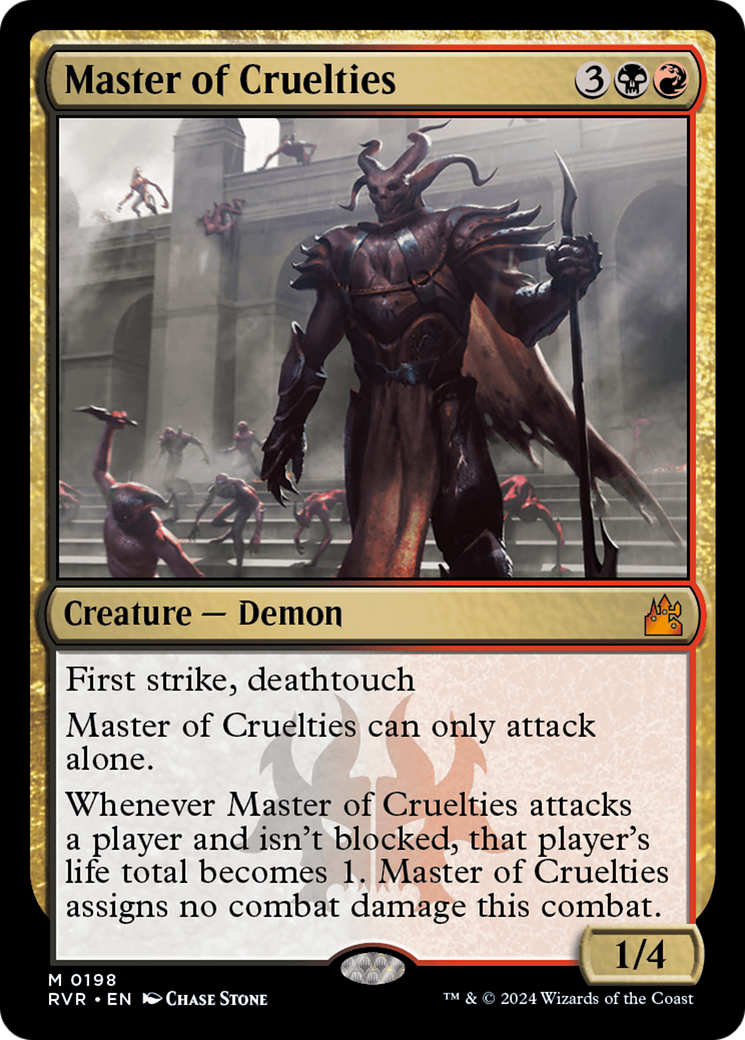 Master of Cruelties [Ravnica Remastered] | Tabernacle Games