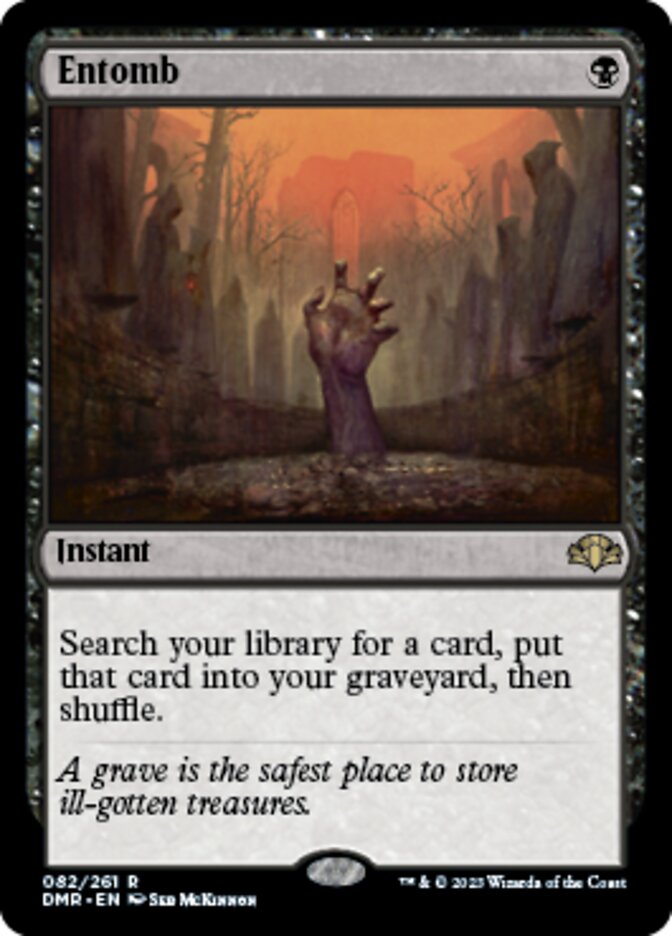Entomb [Dominaria Remastered] | Tabernacle Games