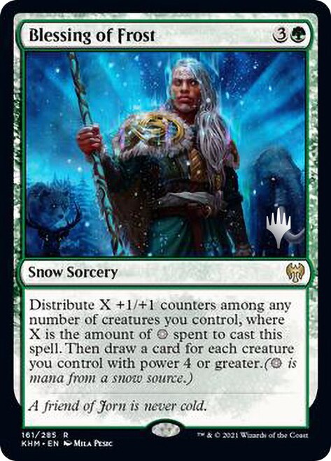 Blessing of Frost [Kaldheim Promo Pack] | Tabernacle Games