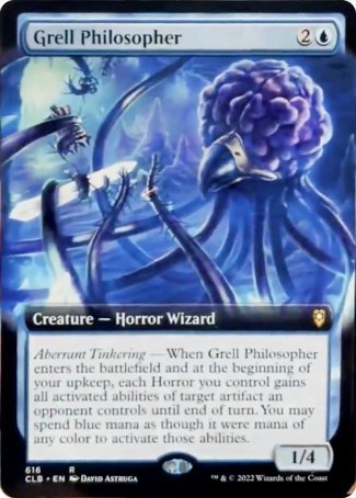 Grell Philosopher (Extended Art) [Commander Legends: Battle for Baldur's Gate] | Tabernacle Games