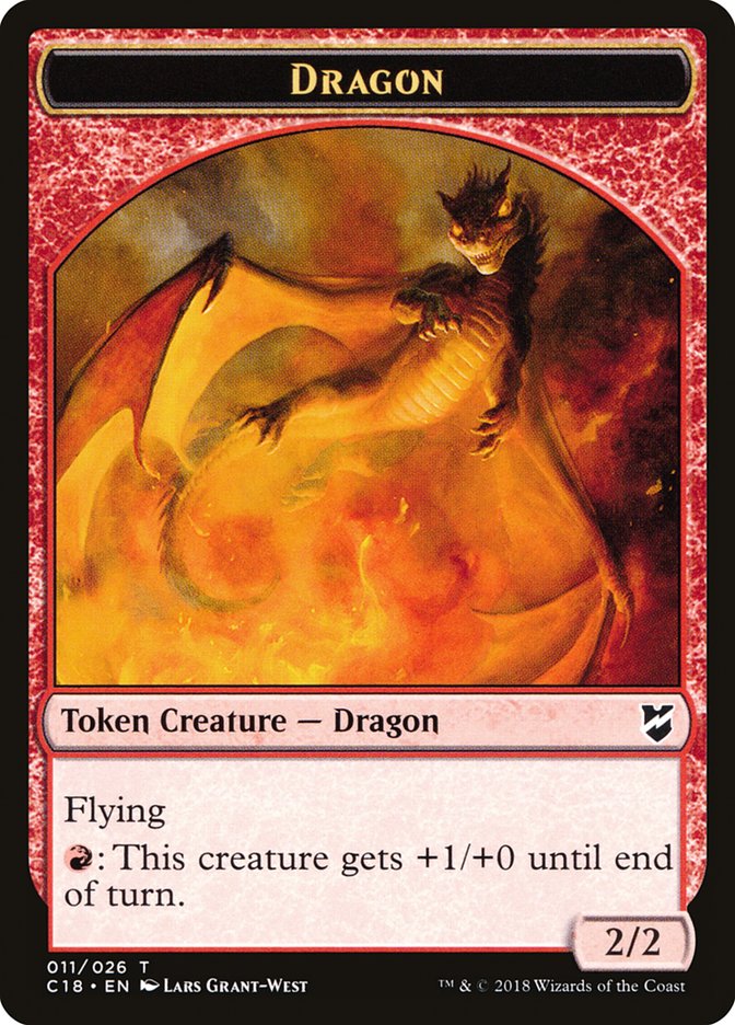 Dragon [Commander 2018 Tokens] | Tabernacle Games