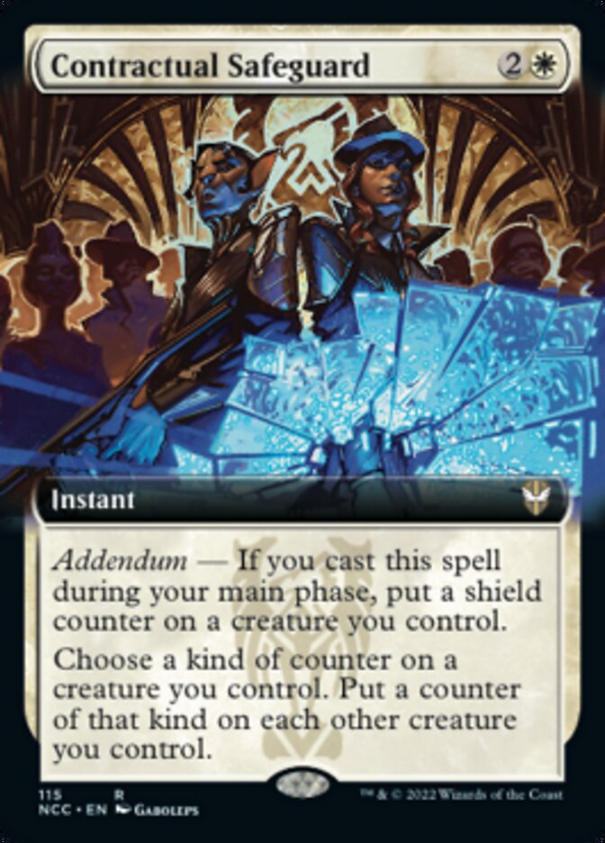 Contractual Safeguard (Extended Art) [Streets of New Capenna Commander] | Tabernacle Games
