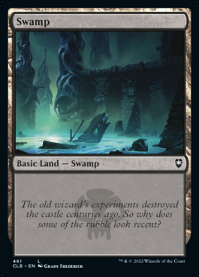 Swamp (461) [Commander Legends: Battle for Baldur's Gate] | Tabernacle Games