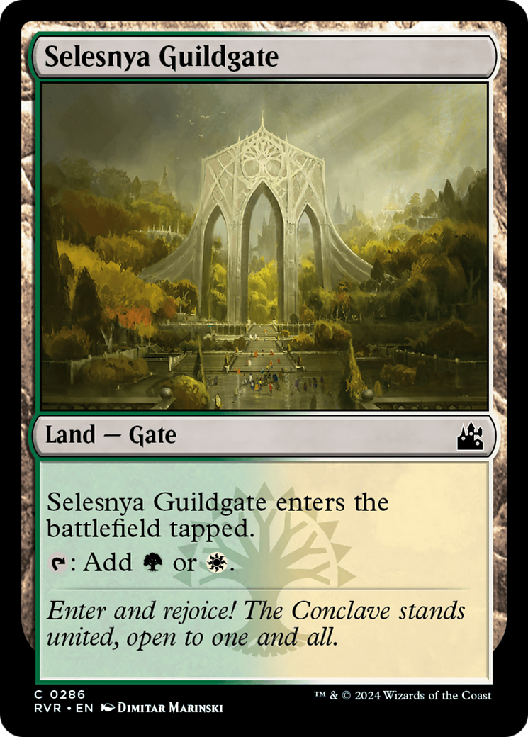 Selesnya Guildgate [Ravnica Remastered] | Tabernacle Games