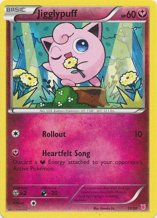 Jigglypuff (12/30) [XY: Trainer Kit 1 - Wigglytuff] | Tabernacle Games