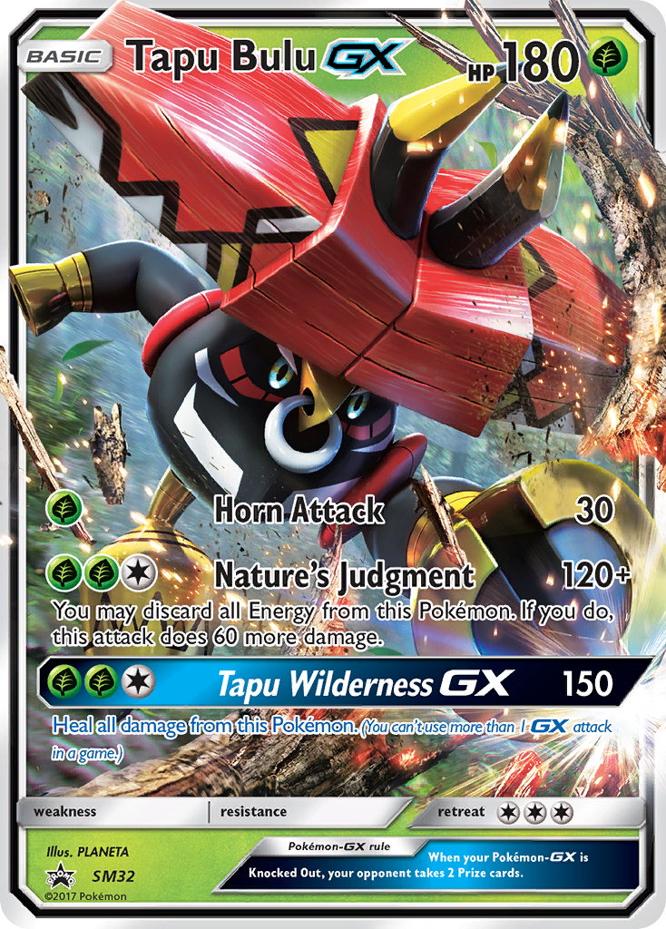 Tapu Bulu GX (SM32) [Sun & Moon: Black Star Promos] | Tabernacle Games