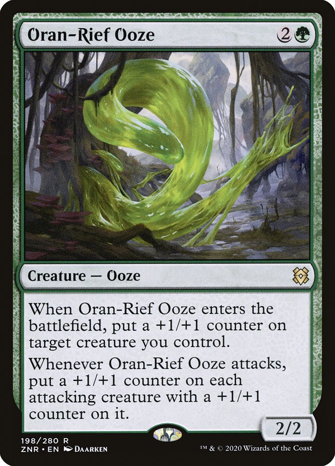 Oran-Rief Ooze [Zendikar Rising] | Tabernacle Games