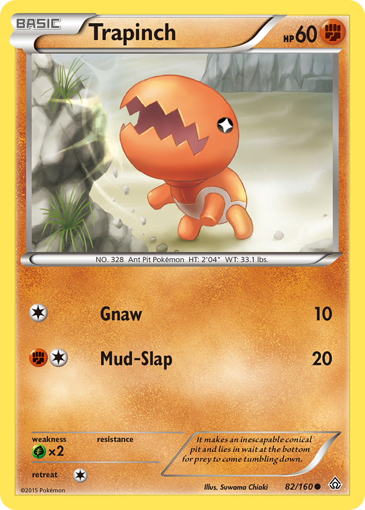 Trapinch (82/160) [XY: Primal Clash] | Tabernacle Games