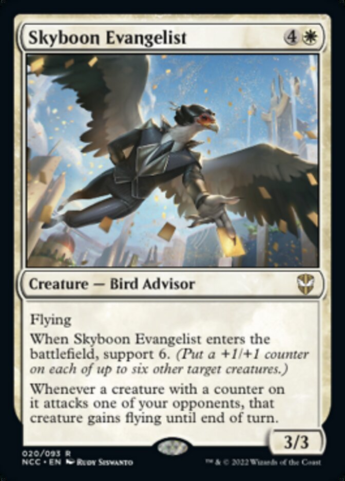 Skyboon Evangelist [Streets of New Capenna Commander] | Tabernacle Games