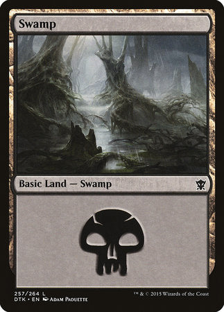Swamp (257) [Dragons of Tarkir] | Tabernacle Games