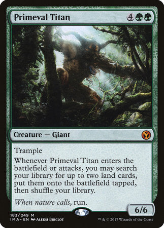 Primeval Titan [Iconic Masters] | Tabernacle Games
