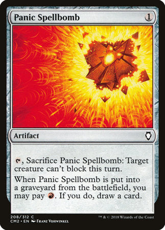 Panic Spellbomb [Commander Anthology Volume II] | Tabernacle Games