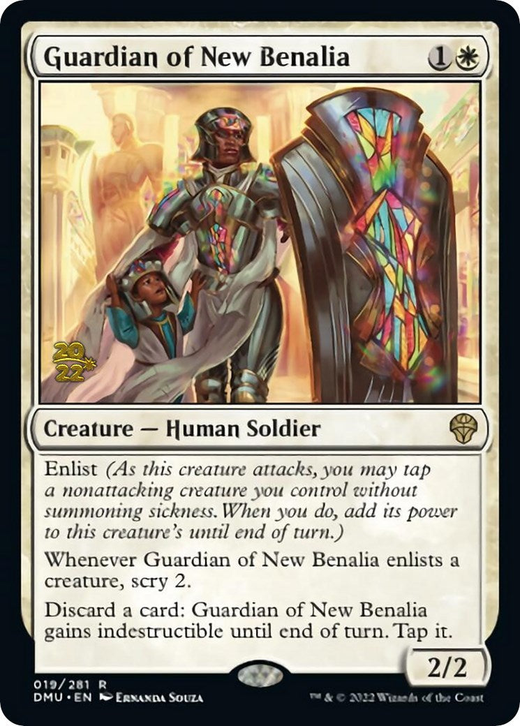 Guardian of New Benalia [Dominaria United Prerelease Promos] | Tabernacle Games