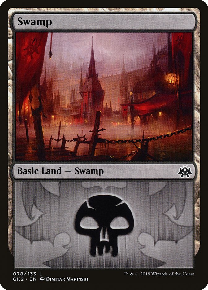 Swamp (78) [Ravnica Allegiance Guild Kit] | Tabernacle Games