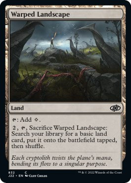 Warped Landscape [Jumpstart 2022] | Tabernacle Games