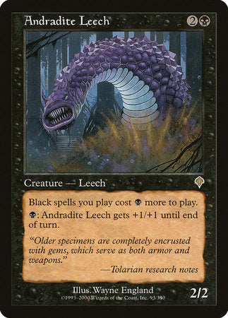 Andradite Leech [Invasion] | Tabernacle Games