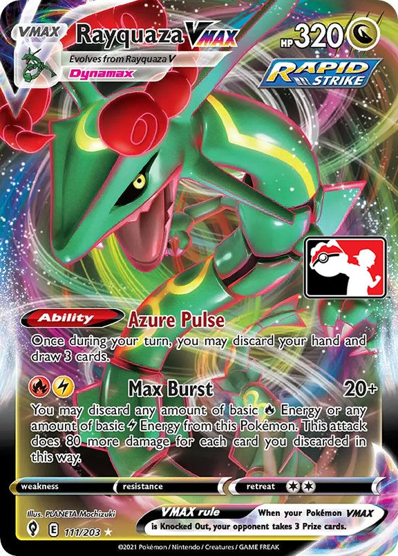 Rayquaza VMAX (111/203) [Prize Pack Series One] | Tabernacle Games