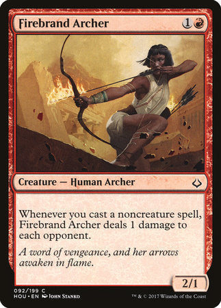 Firebrand Archer [Hour of Devastation] | Tabernacle Games