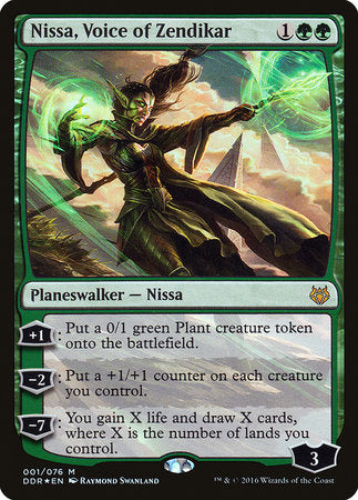 Nissa, Voice of Zendikar [Duel Decks: Nissa vs. Ob Nixilis] | Tabernacle Games