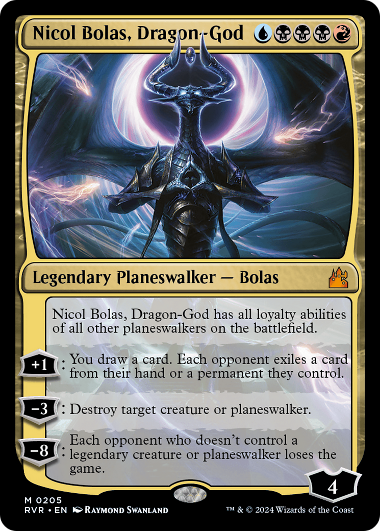 Nicol Bolas, Dragon-God [Ravnica Remastered] | Tabernacle Games