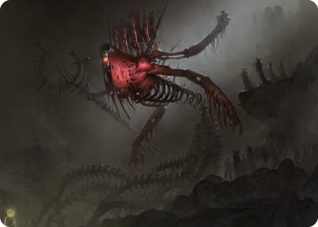 Drivnod, Carnage Dominus Art Card [Phyrexia: All Will Be One Art Series] | Tabernacle Games