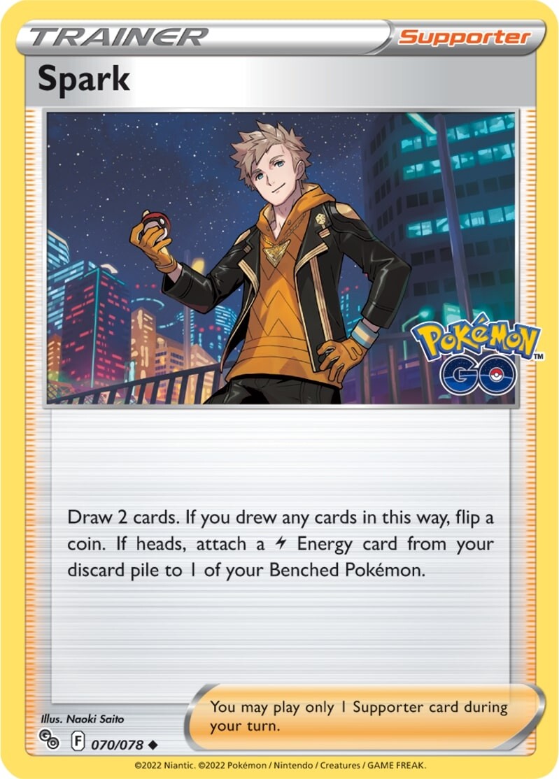 Spark (070/078) [Pokémon GO] | Tabernacle Games