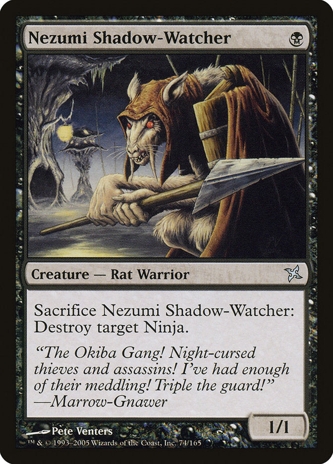 Nezumi Shadow-Watcher [Betrayers of Kamigawa] | Tabernacle Games