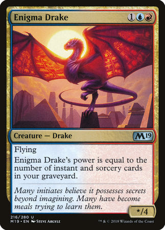 Enigma Drake [Core Set 2019] | Tabernacle Games