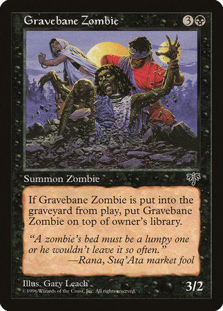 Gravebane Zombie [Mirage] | Tabernacle Games