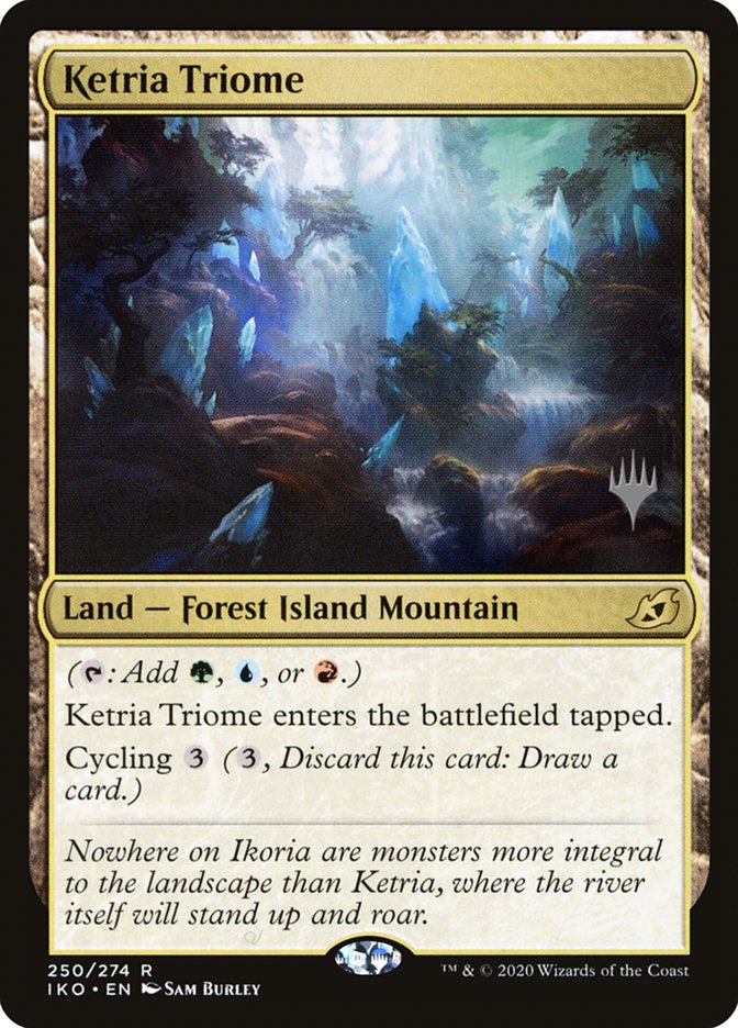 Ketria Triome (Promo Pack) [Ikoria: Lair of Behemoths Promos] | Tabernacle Games