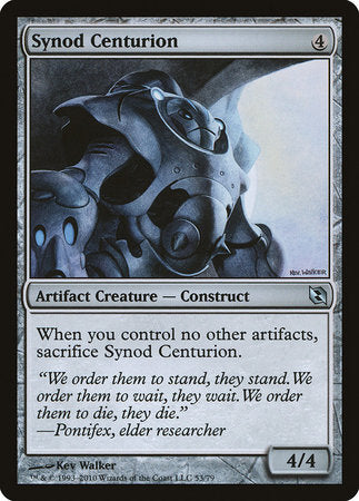 Synod Centurion [Duel Decks: Elspeth vs. Tezzeret] | Tabernacle Games